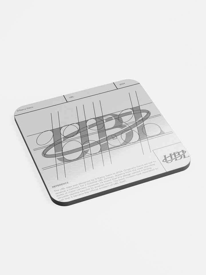 UBL Logo Guidelines Coaster product image (2)
