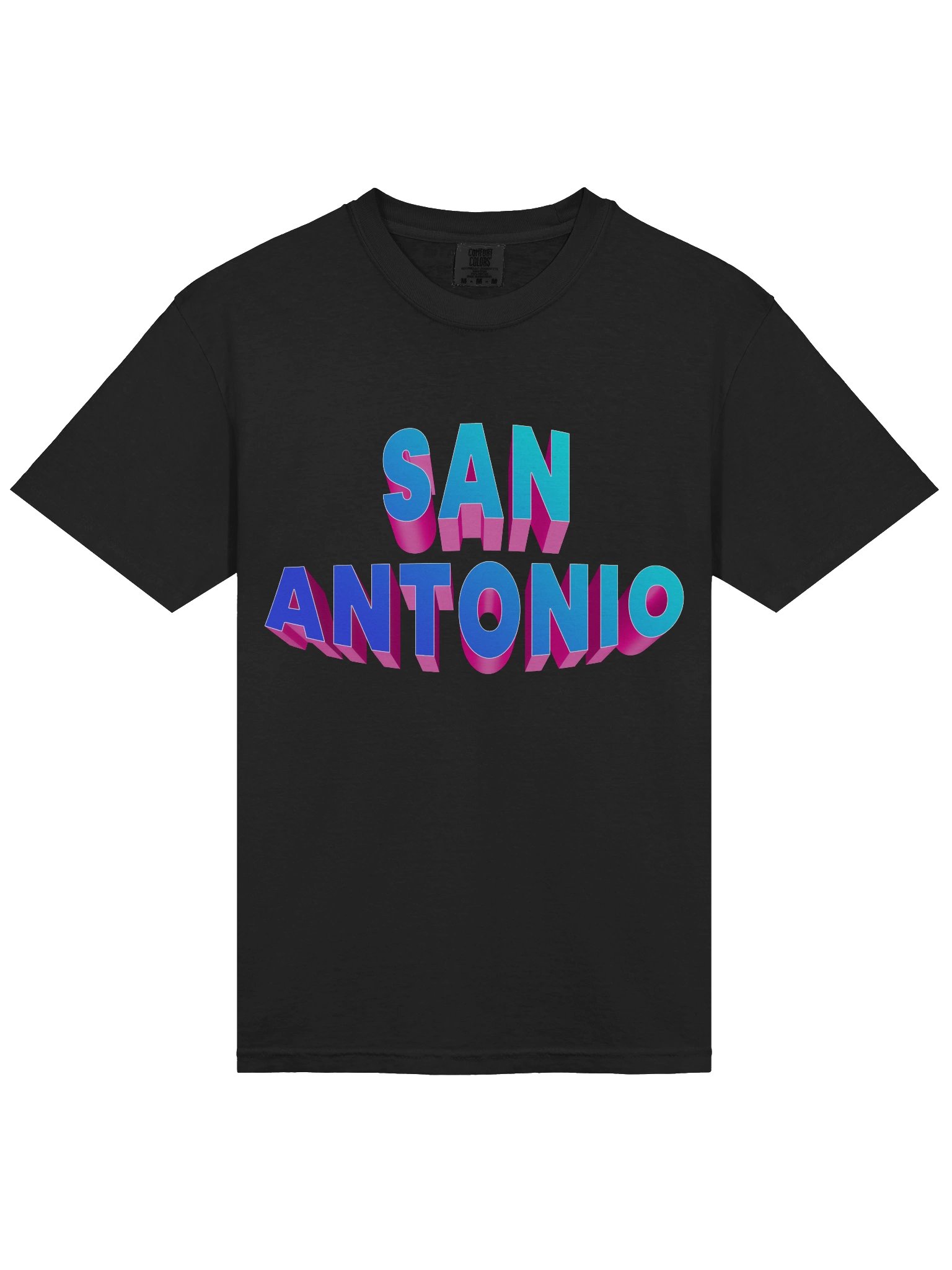 SAN ANTONIO 3D Pop Art T-Shirt product image (3)