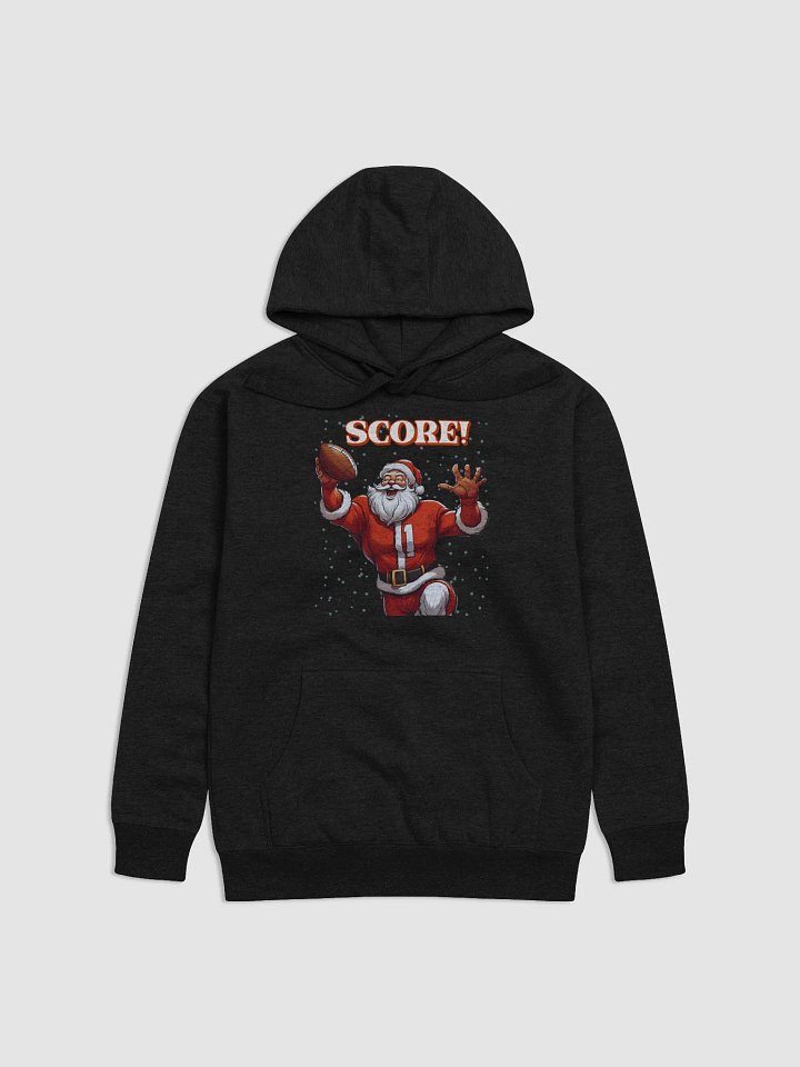 Football Playing Santa Claus Hoodie product image (2)