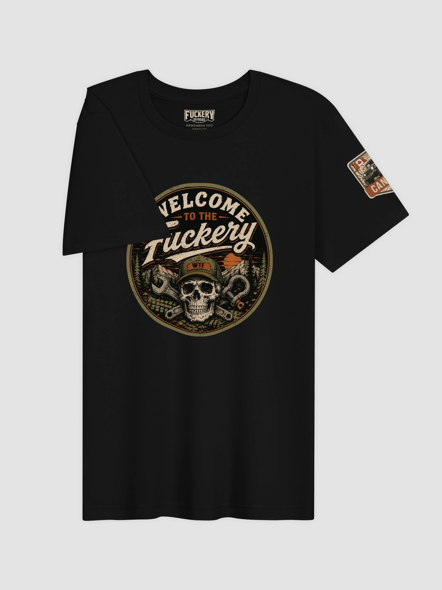 Unisex t-shirt with Welcome to the Fuckery (Version 3) product image (3)