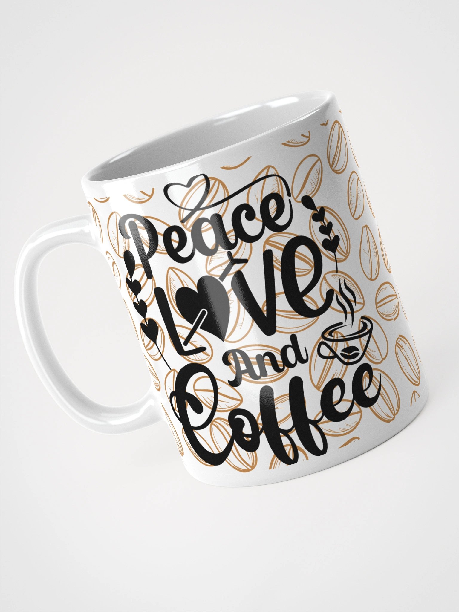 Peace, Love And Coffee Mug product image (3)