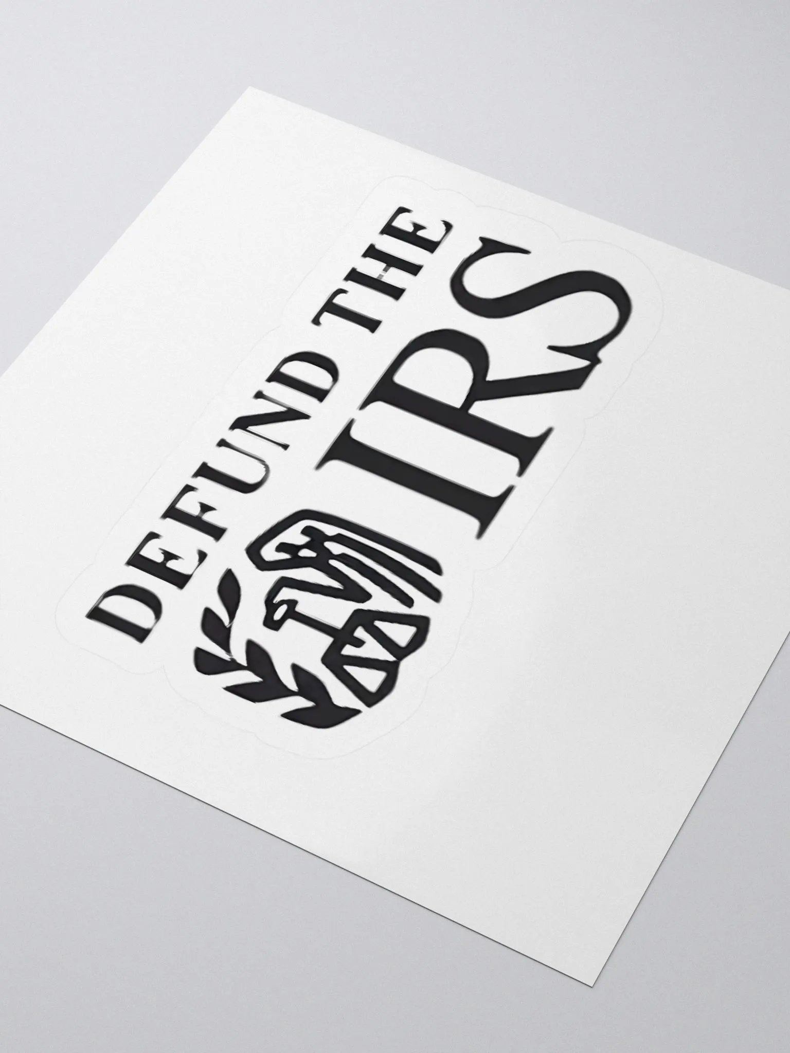 Defund The IRS Sticker product image (3)