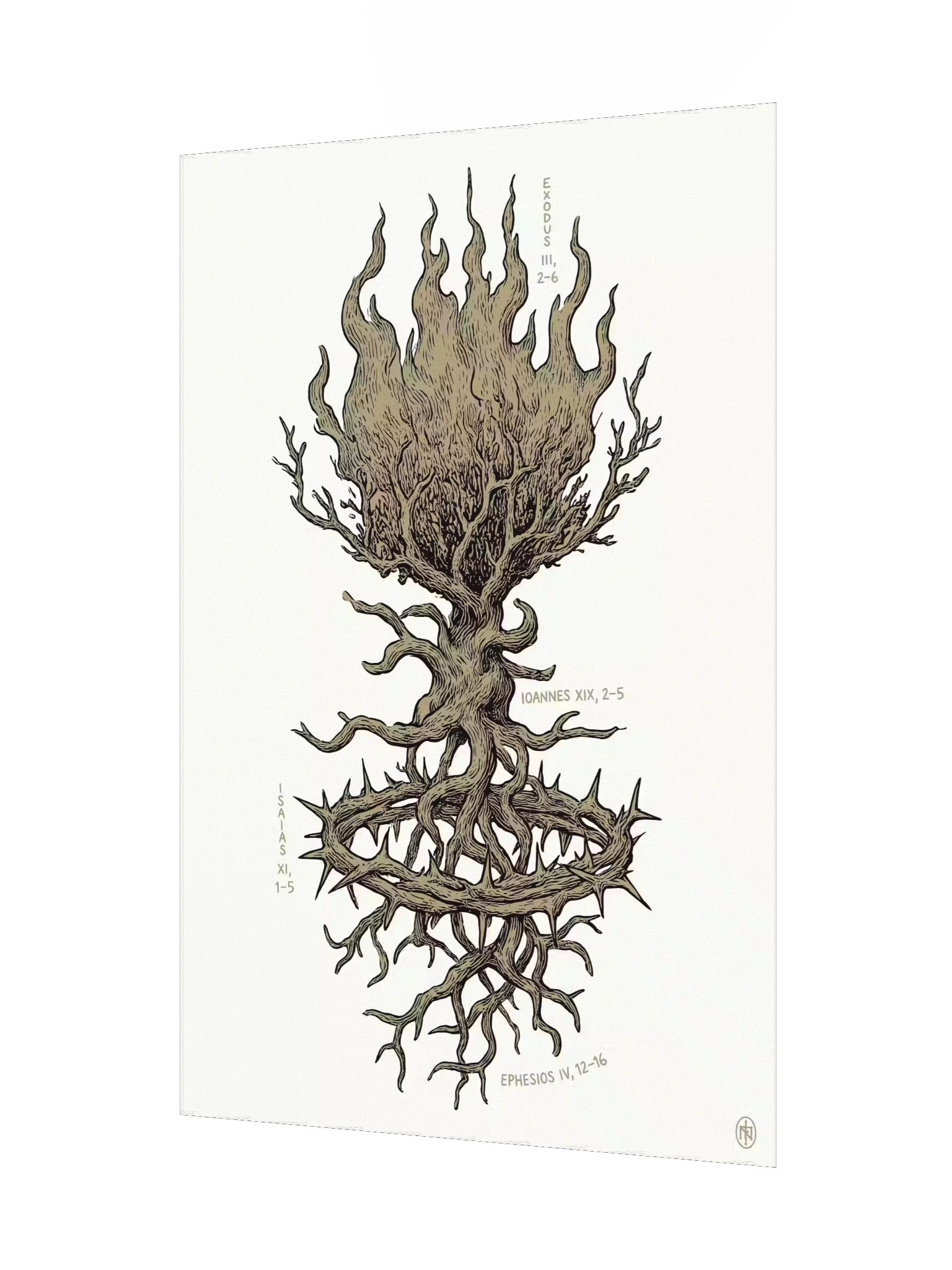 FIRE, CROWN, ROOT (Art-Print) product image (3)