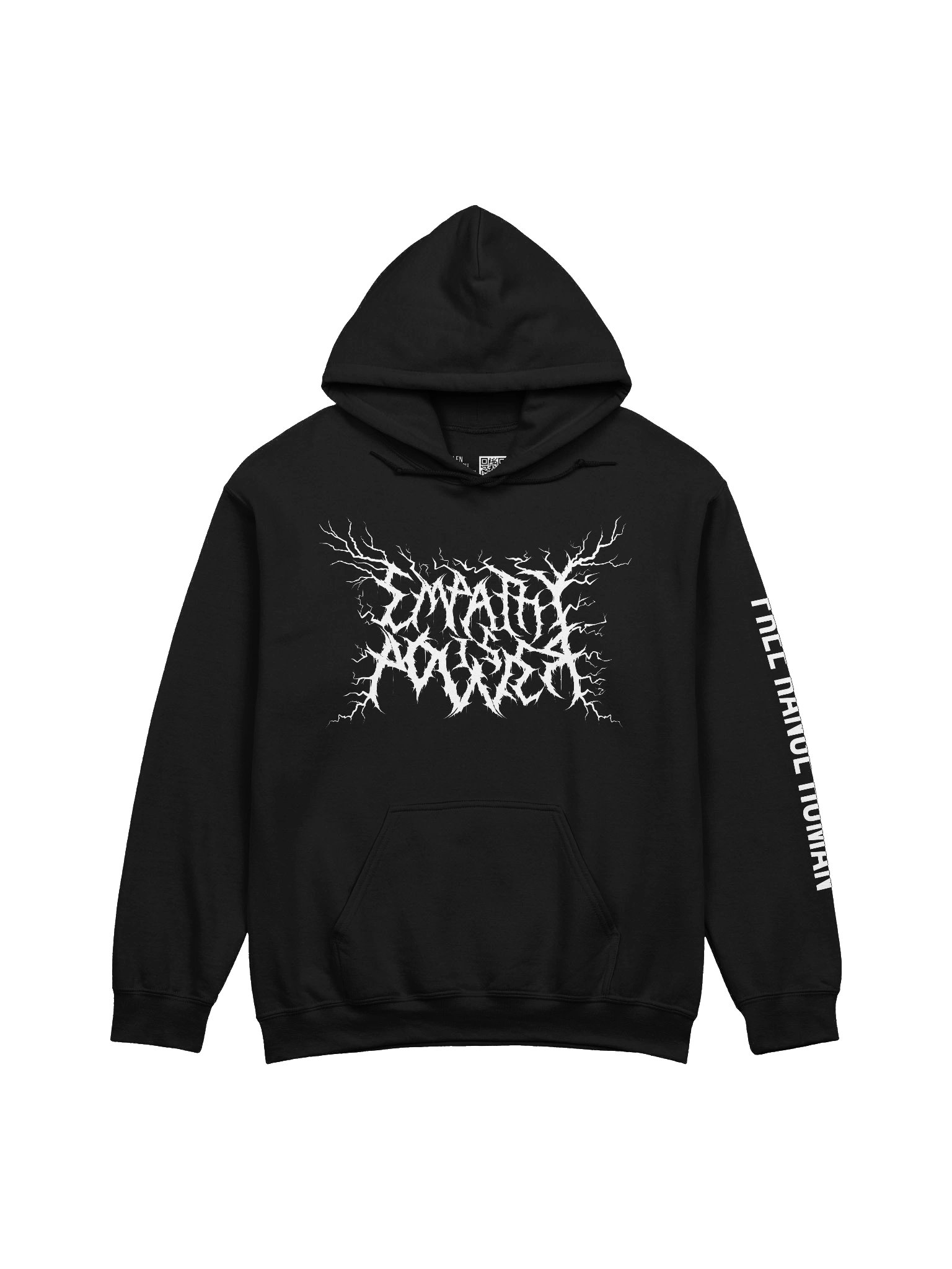 DEATH METAL Empathy is Power Hoodie product image (1)