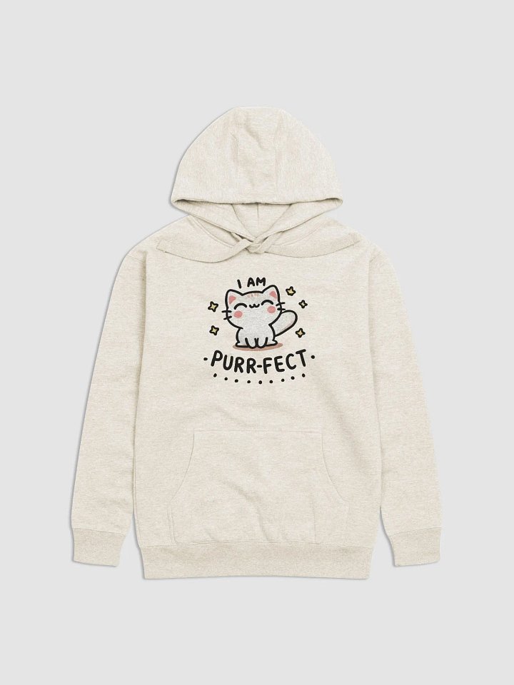 I am purr-fect hoodie product image (1)