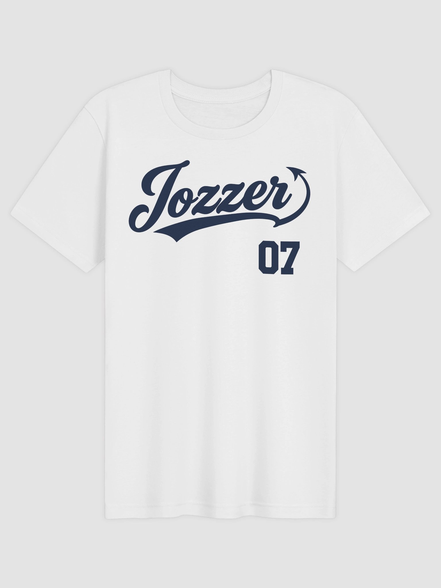 Jozzer Baseball Logo - Soft Tee [Navy] product image (1)