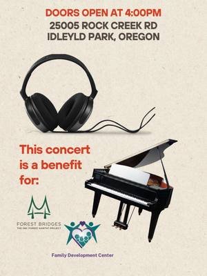 Join us #tonight  Forest Bridges has teamed up with Jane Ratzlaff, Family Development Center, and IN A LANDSCAPE: Classical Music in the Wild™ to commemorate the 5th Anniversary of the Archie Creek Fire, one of five megafires that burned over 1 million acres of Bureau of Land Management O&C, USDA Forest Service, State and private forests during the 2020 Labor Day Fires across western Oregon, creating severe ecological, economic and community impacts. This concert will be performed by In a Landscape pianist Hunter Noack and take place at the Millpond Recreation Site, where the Archie Creek Fire swept over 125,000 acres of forests in Douglas County, destroying 154 homes and leaving more than 50% of acres burned in a state of unrestored stand replacement conditions. Located at an old logging mill pond along Rock Creek, Millpond Recreation Site is surrounded to this day by a scorched forest. The BLM has conducted some recreational site and stream restoration work - and the site will be accessible and safe for this public concert. Get an up-close look and learn about the remnants of high-severity wildfire in the heart of western Oregon’s logging and recreation country, and the ancestral land of the Confederated Tribes of Siletz Indians, Confederated tribe of Grand Ronde, and the Cow Creek Band of Umpqua Tribe of Indians. Forest Bridges will also share with concert attendees how its policy efforts stand to shift the O&C Lands management paradigm to restore and sustain the health and fire resilience of O&C forest ecosystems and their plant and animal species, while providing sustainable ecosystem services, boosting rural forest-reliant economies, protecting the health and well-being of people in western Oregon, and assisting O&C counties that rely on timber receipts to fund vital community services. For more information, and to buy tickets, please visit: forestbridges (dot) org Tickets are still available! Forest Bridges wishes to thank our sponsors of the concert: Rick Sohn and The Peace Fox and Ernie Fox Fund created by their son Victor Fox, in their honor. #inalandscape  #hunternoack  #steinway  #classicalmusicinthewild  #outdoorconcert  #livemusic  #pianist