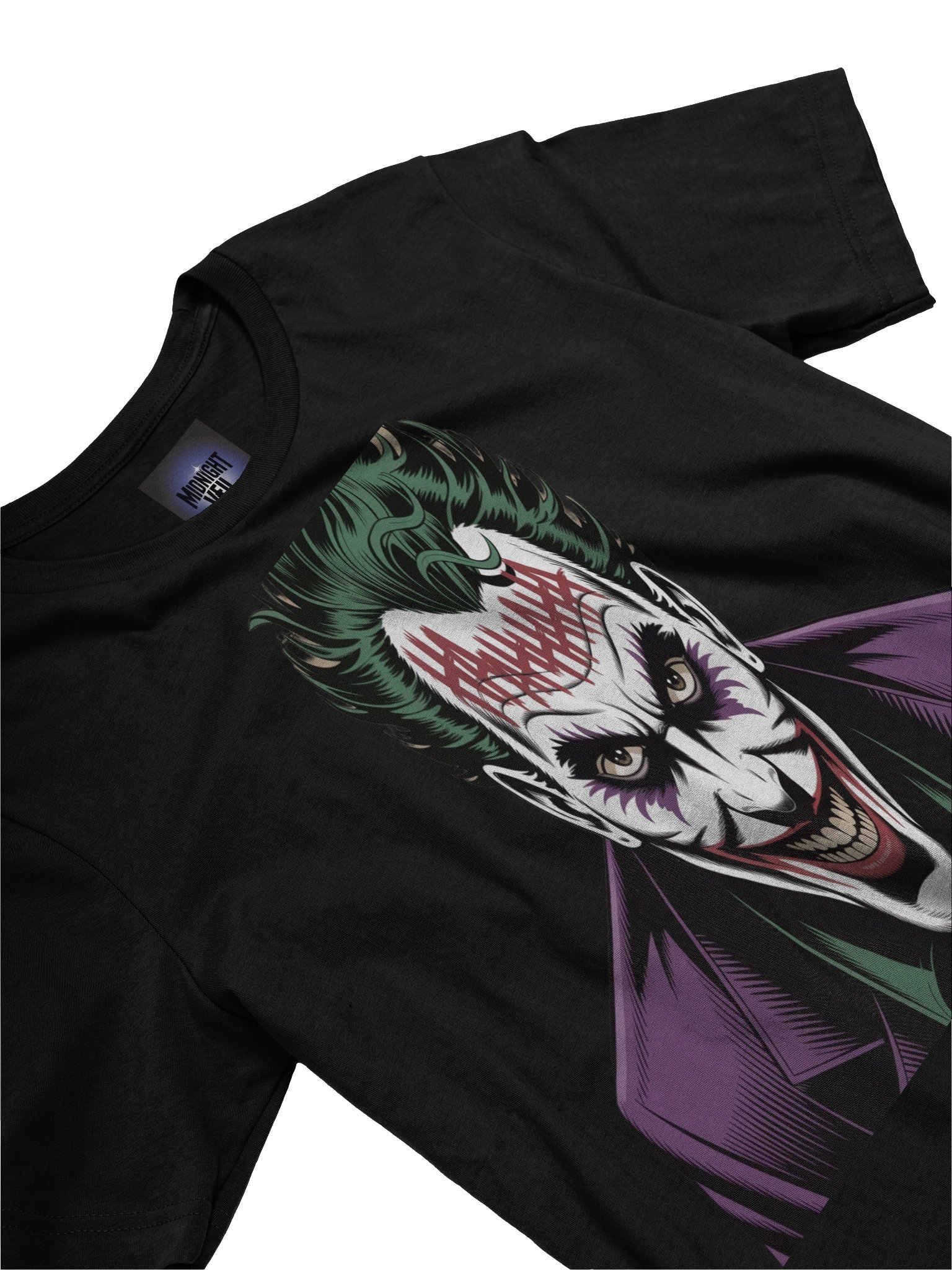 The Madcap Mirage: Joker-Inspired Graphic T-Shirt product image (5)