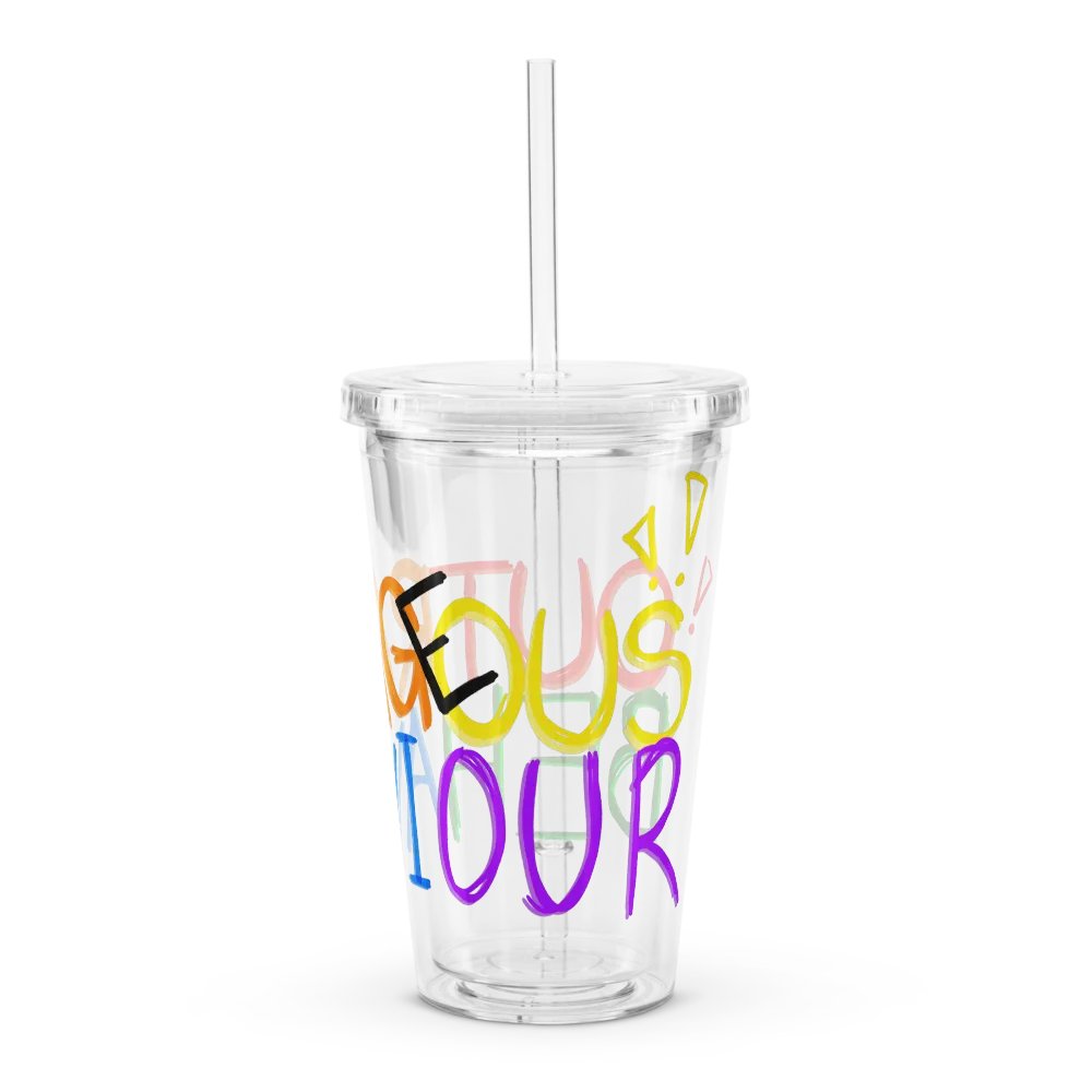 OUTRAGEOUS BEHAVIOUR!!! - Clear Tumbler product image (4)
