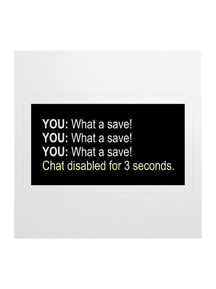 What A Save! Sticker product image (2)