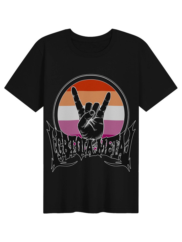 LGBTQIA Lesbian Flag Unisex Shirt product image (1)
