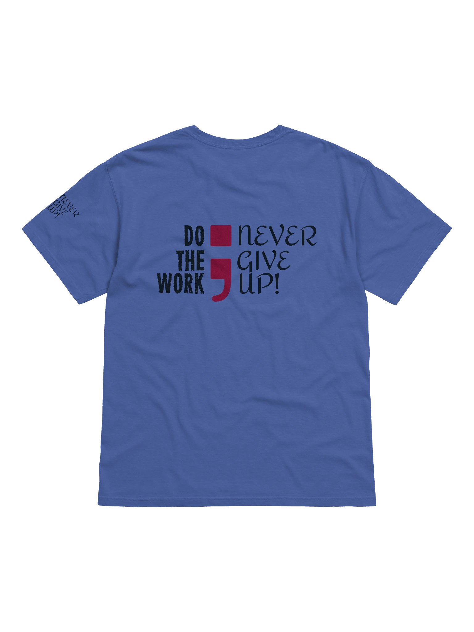 Never Give Up Semicolon Tee product image (12)