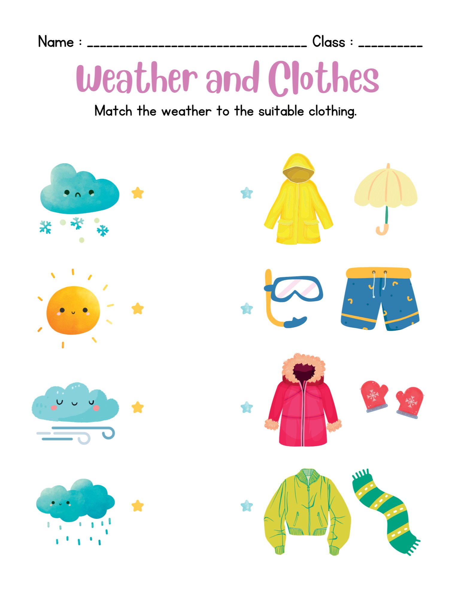 Weather Temperature & Seasons Workbook product image (3)