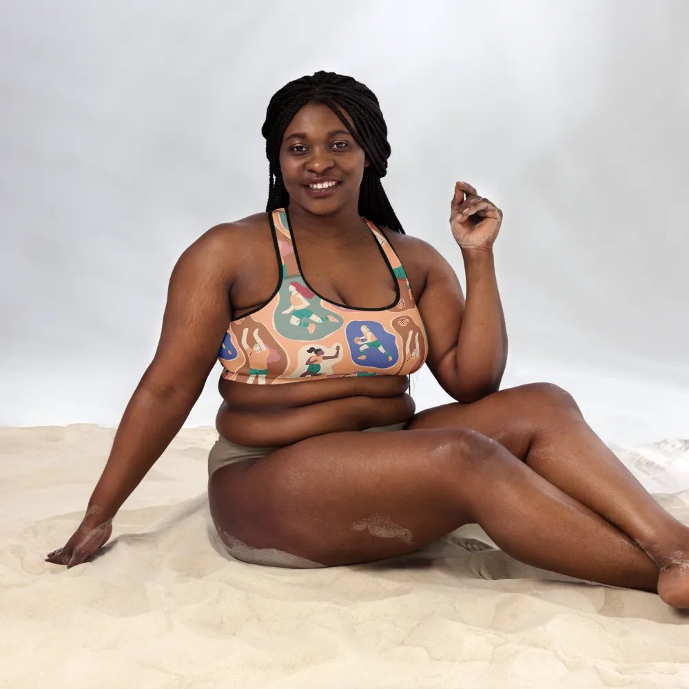 Empowered Play: Women's Basketball Elegance in Pantone Peach Fuzz product image (5)