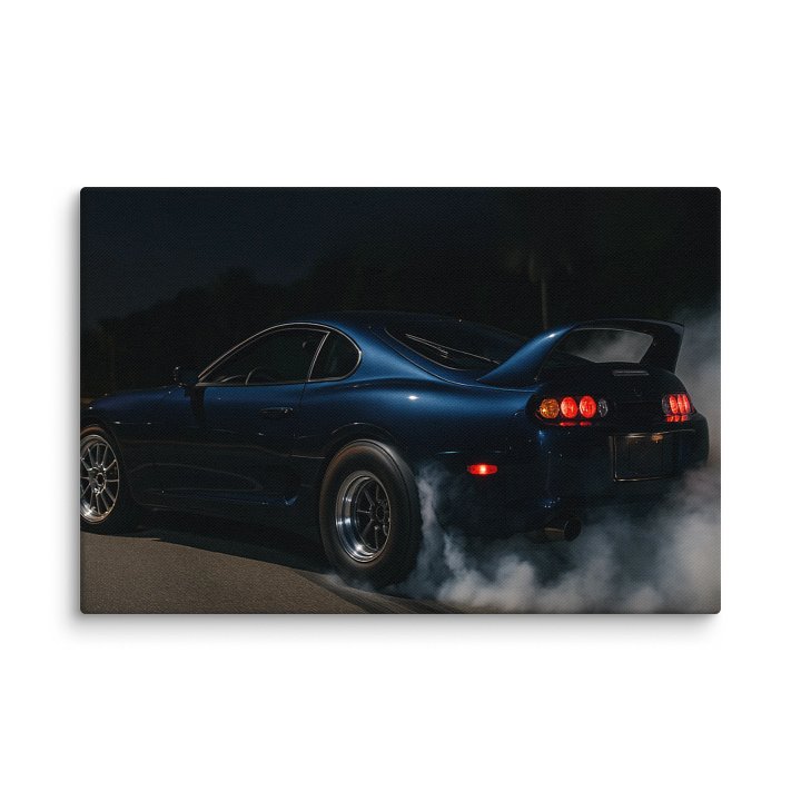 Toyota Supra Burnout Canvas Art product image (7)