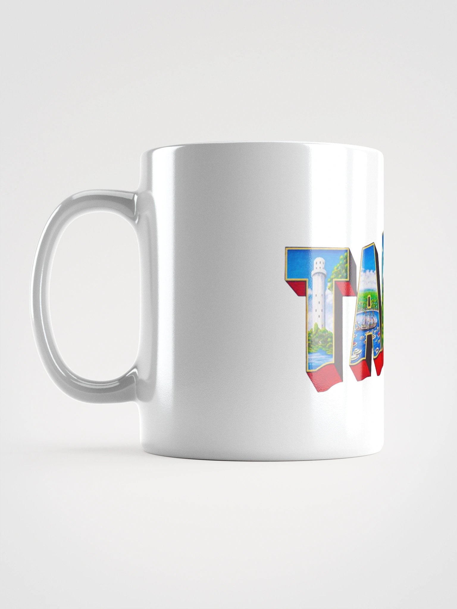 Tampa Wall Art Illustrated Mug product image (2)