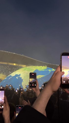 #YE live at Atatürk Olympic 🙏