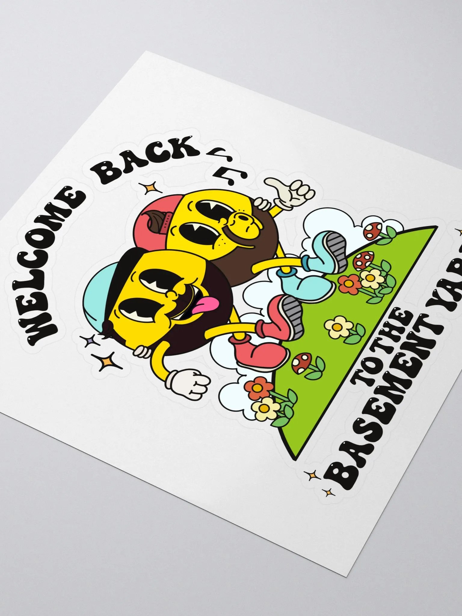 The Basement Yard Bestie Sticker product image (3)