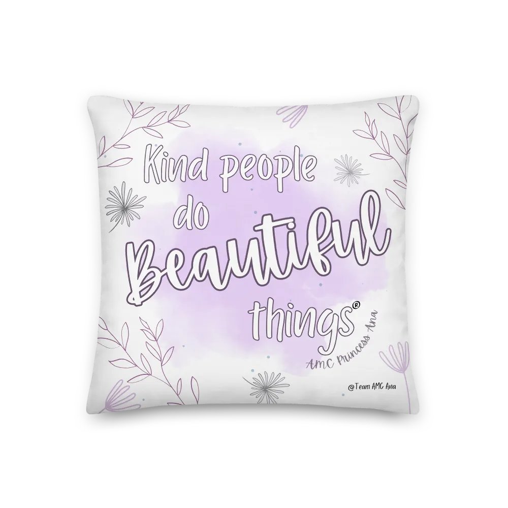 KPDBT - White/Purple Pillow product image (1)