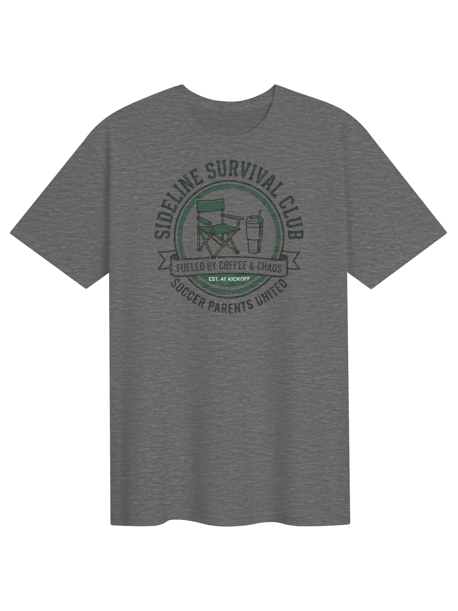 Sideline Survival Club Soccer Parents Tee product image (1)