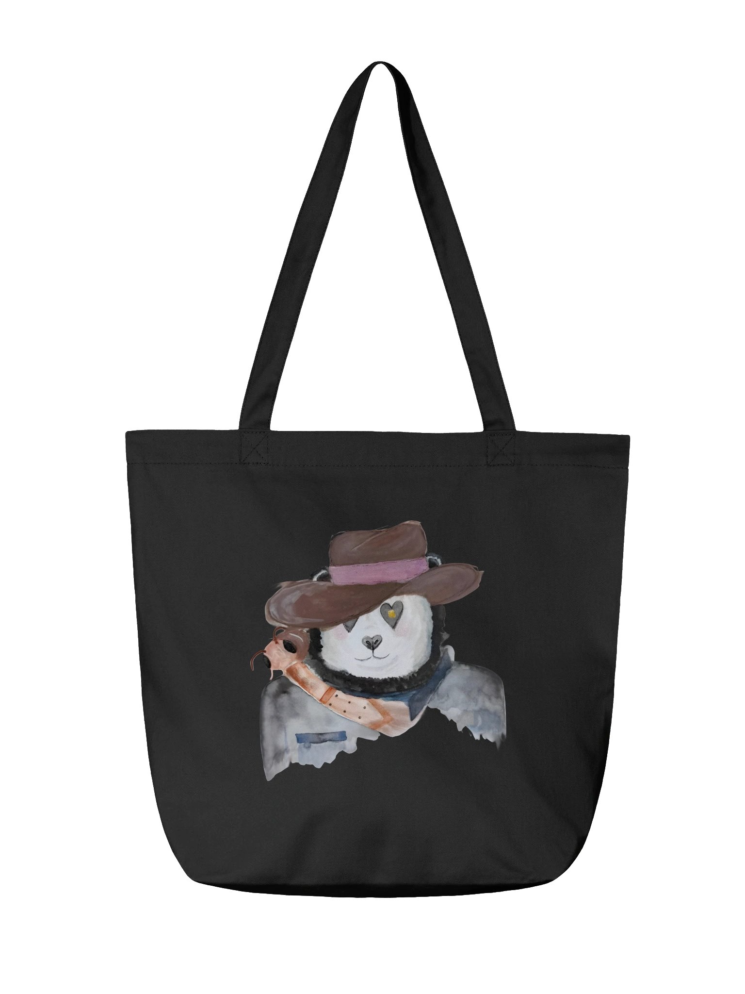 Bio Wagon Charity Cowboy Panda Eco Tote product image (2)