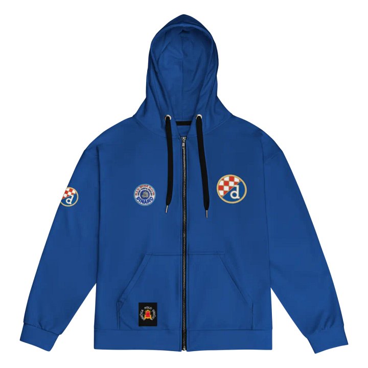 Bad Blue Boys Dinamo All-Over Print Zip Hoodie product image (1)