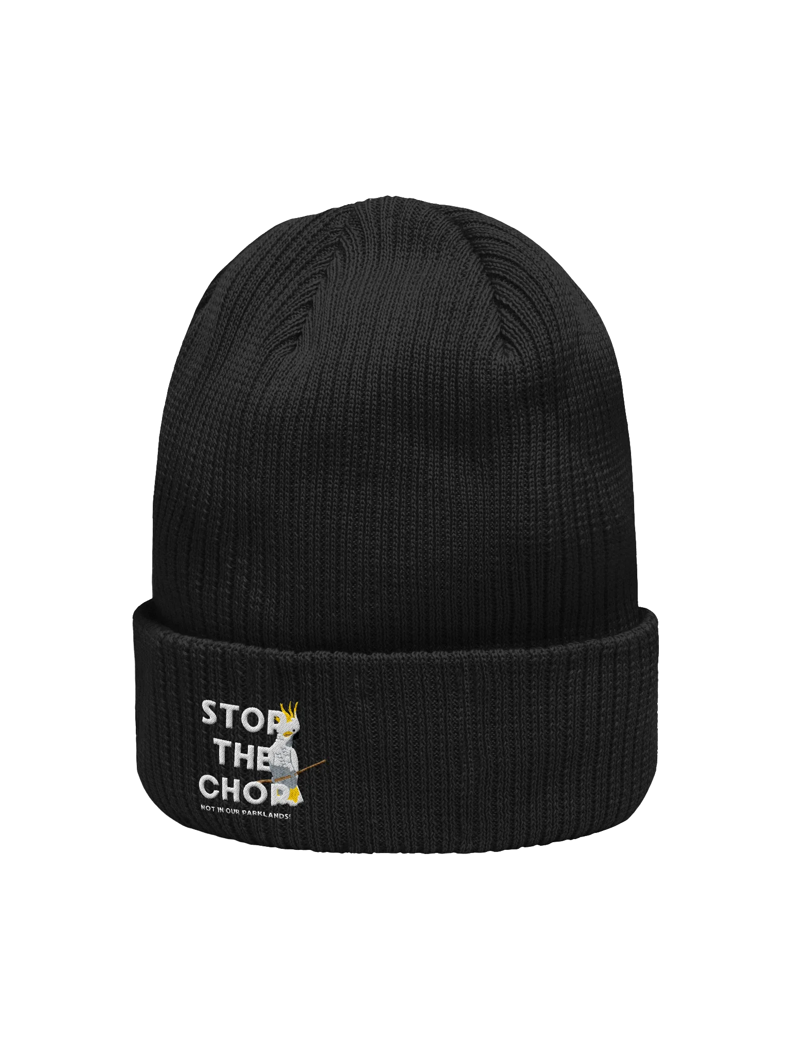 STOP THE CHOP | SC Cockatoo | Organic Beanie product image (2)