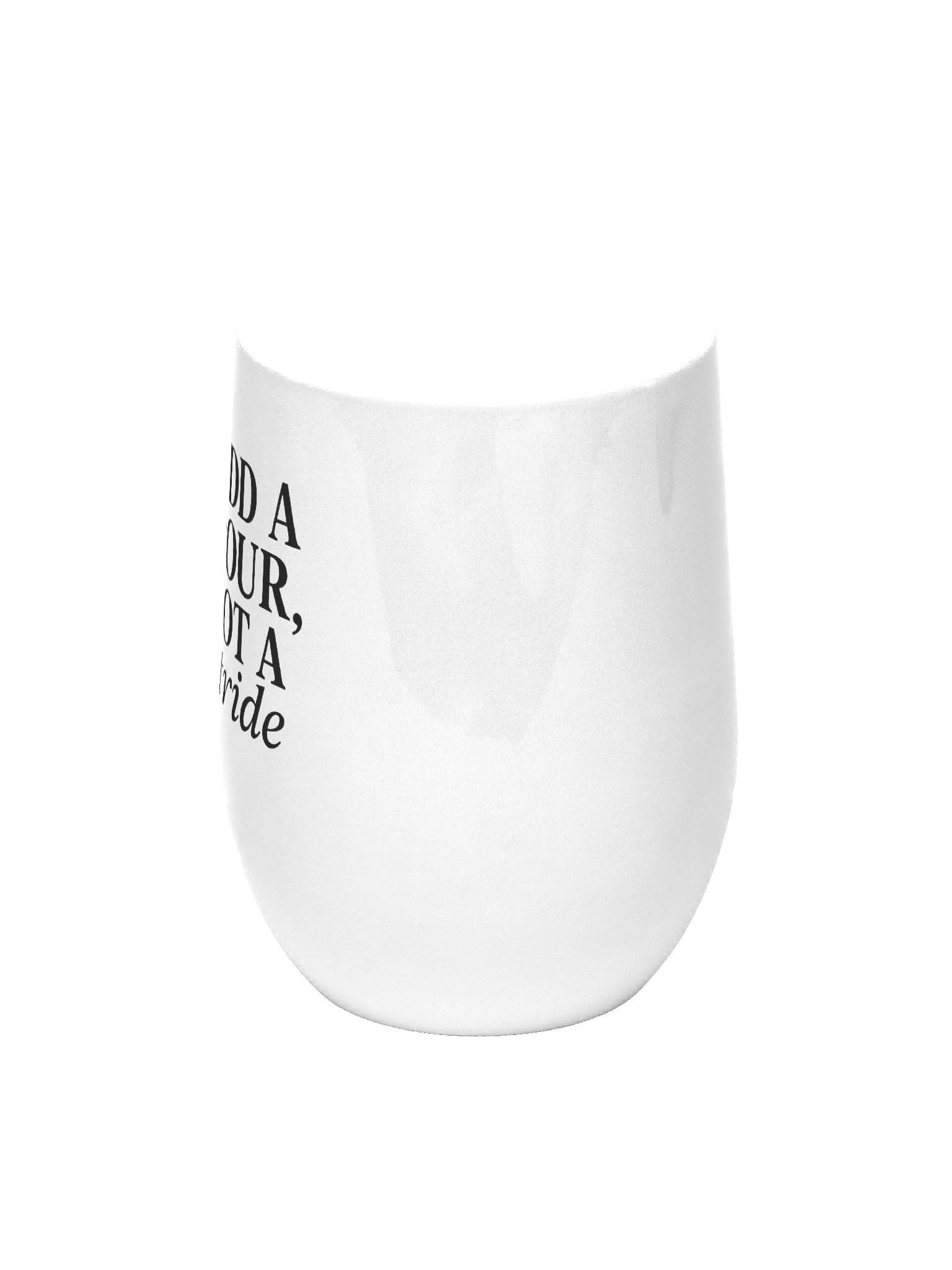 The "Add a Pour, Not a Stride" Wine Tumbler product image (5)