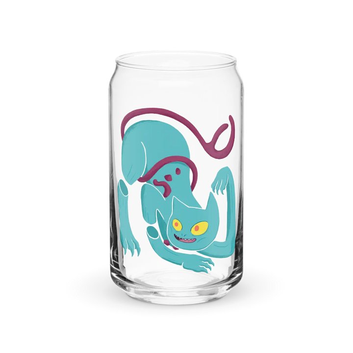Demon Cat Can-Shaped Glass product image (1)