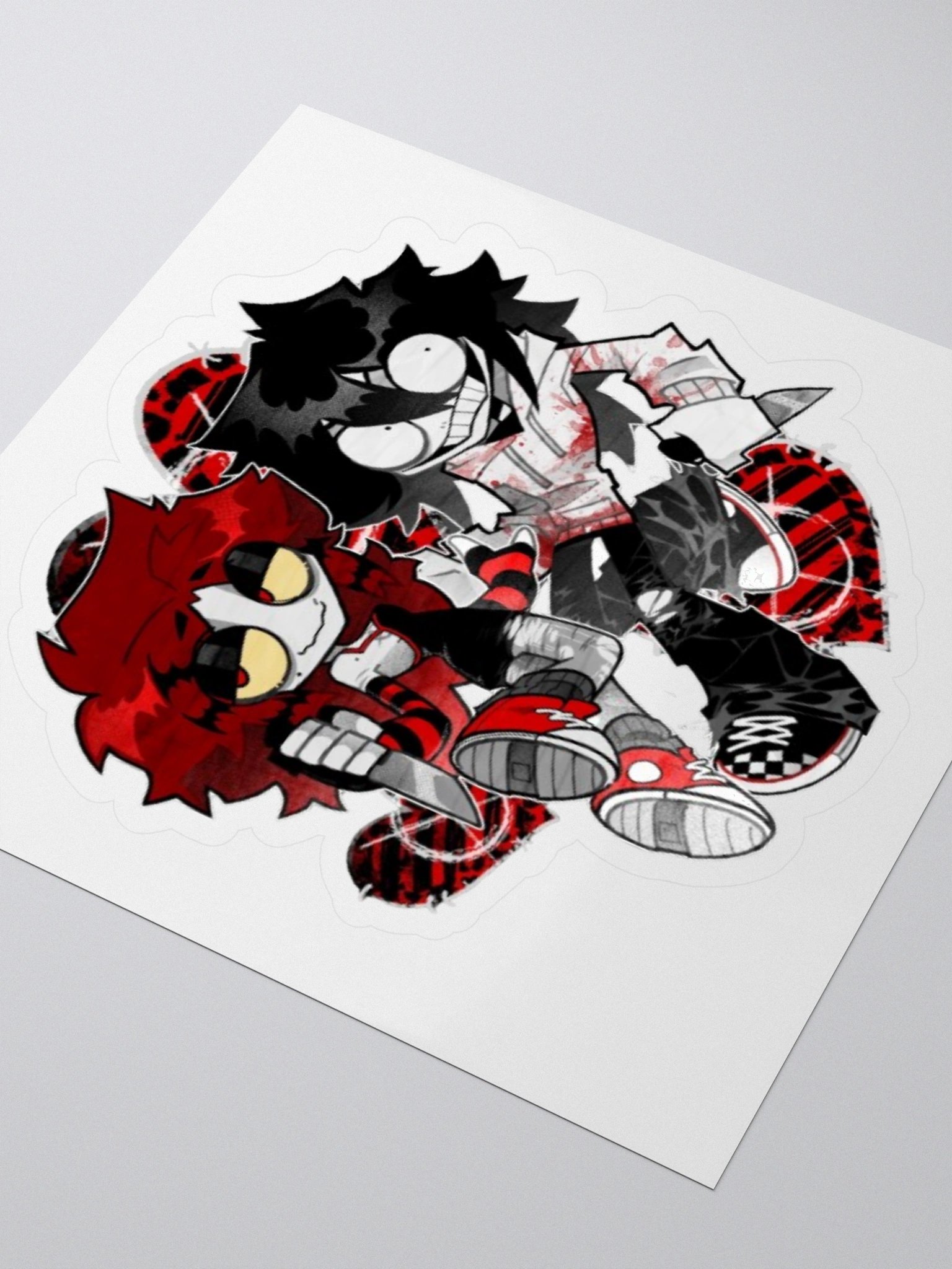 GHOST x JEFF THE KILLER STICKER product image (3)