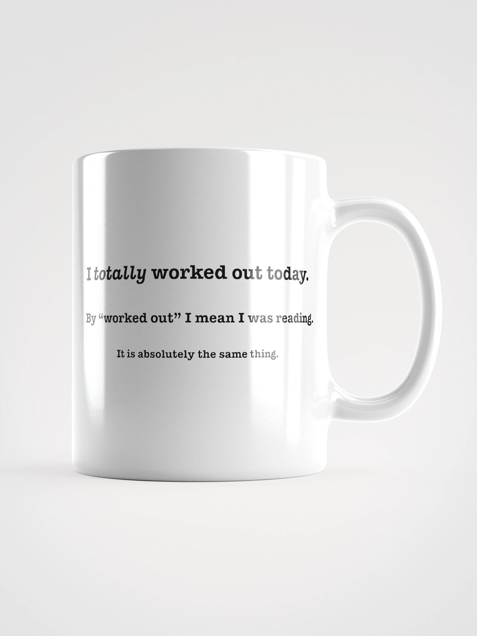 The Reader’s Workout Mug product image (2)