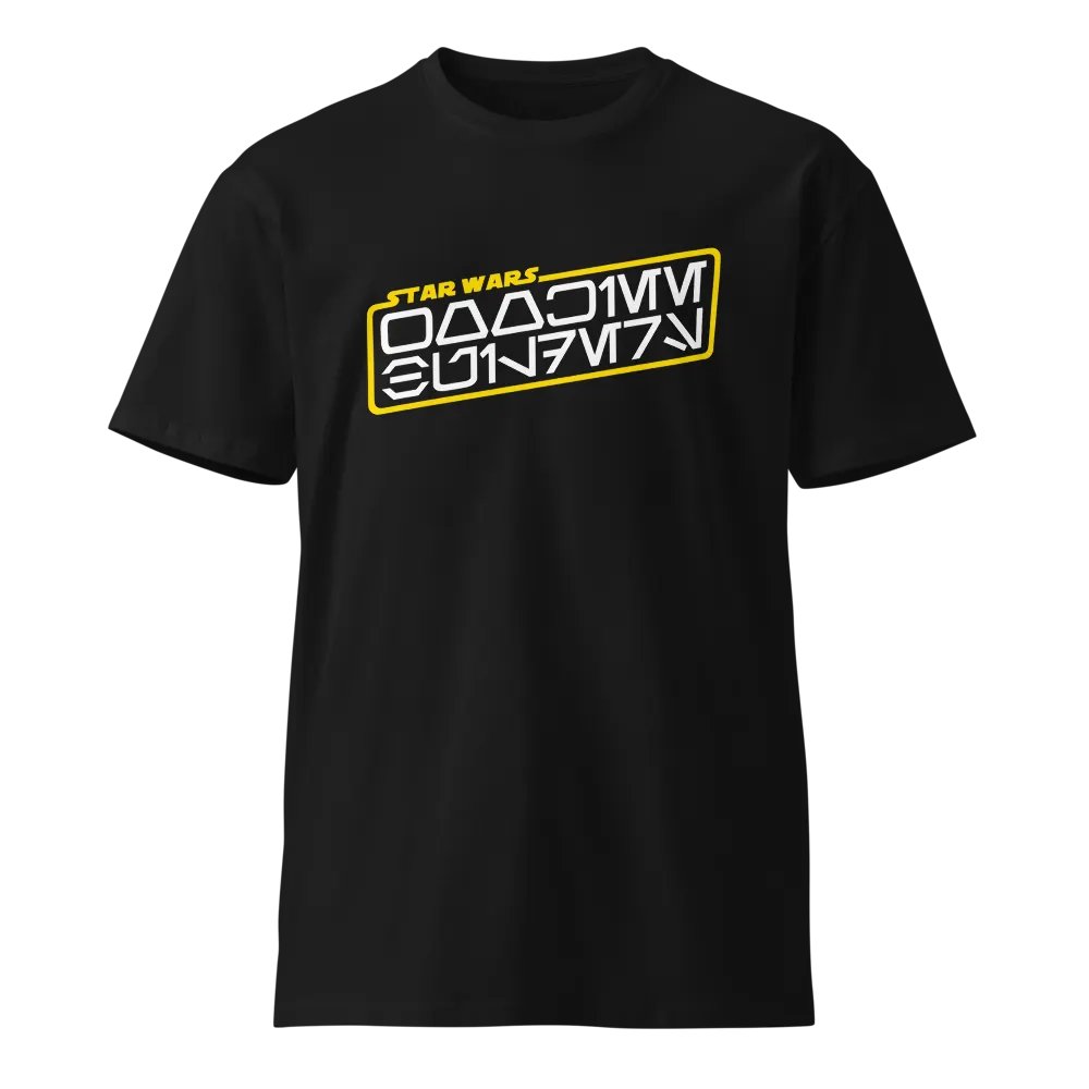 Wookiee Builders Logo T-Shirt (Unisex/Aurebesh) product image (1)