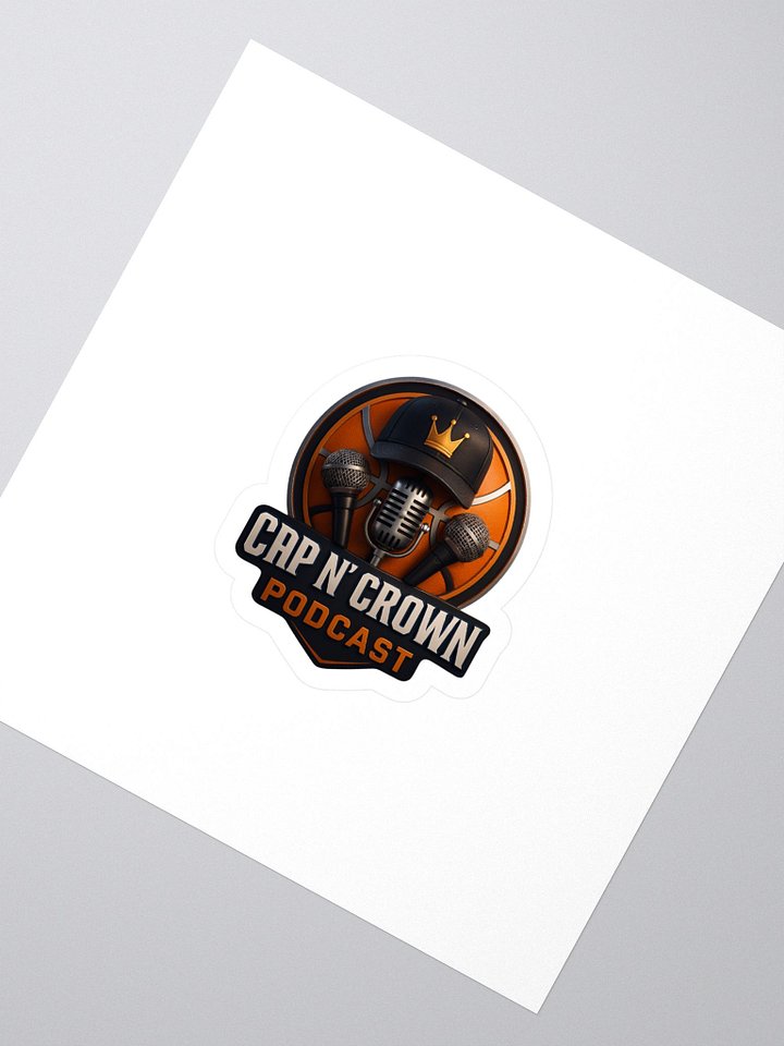 Cap N Crown Logo Sticker (Baltimore) product image (2)