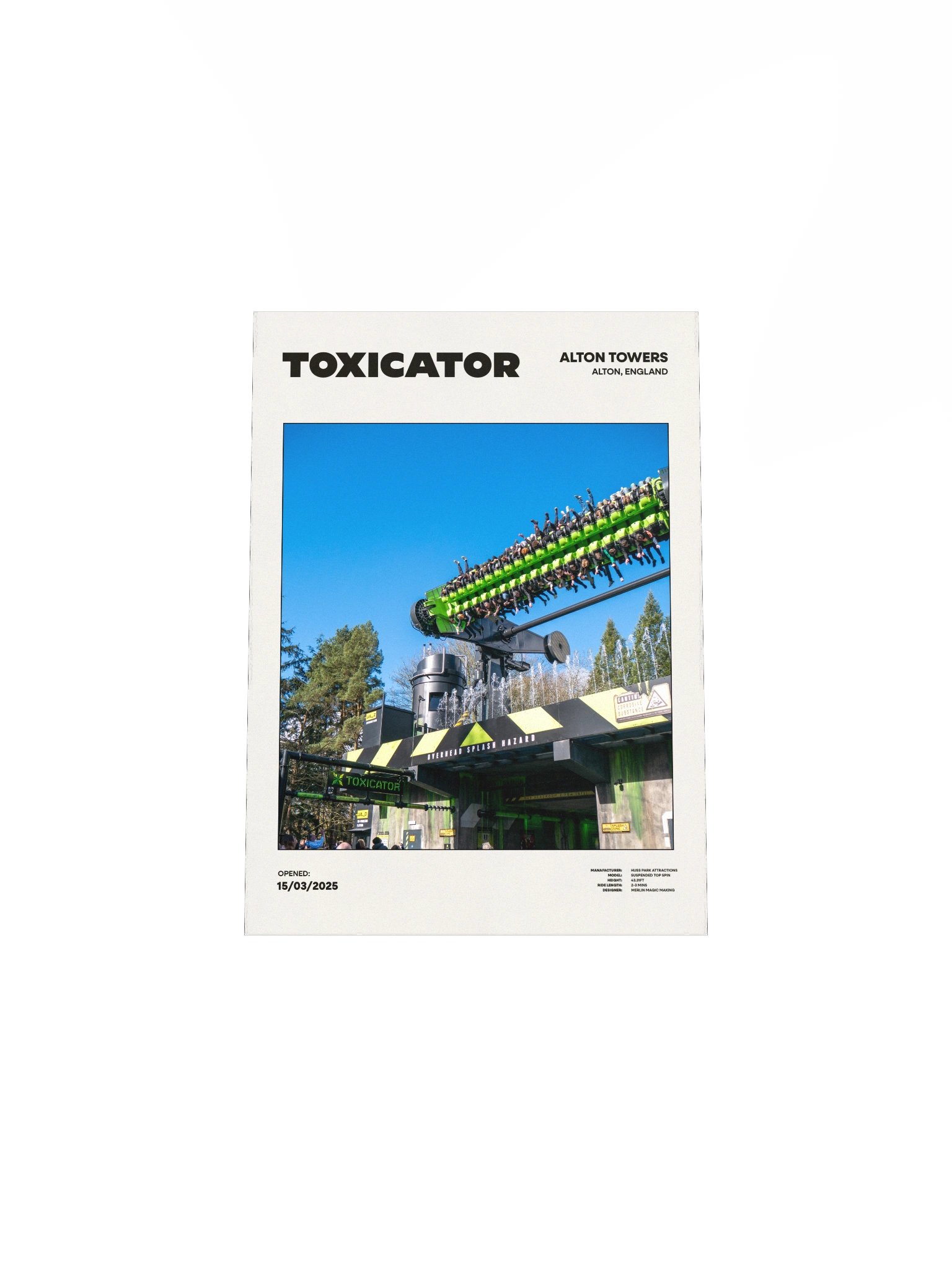 Toxicator Premium Poster product image (4)