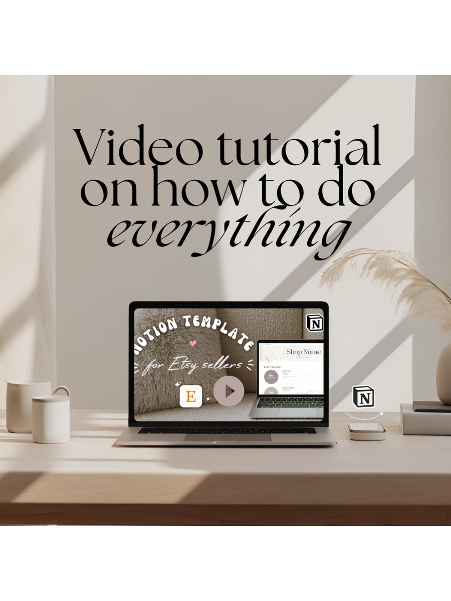 Etsy Shop Planner - Notion Template product image (7)