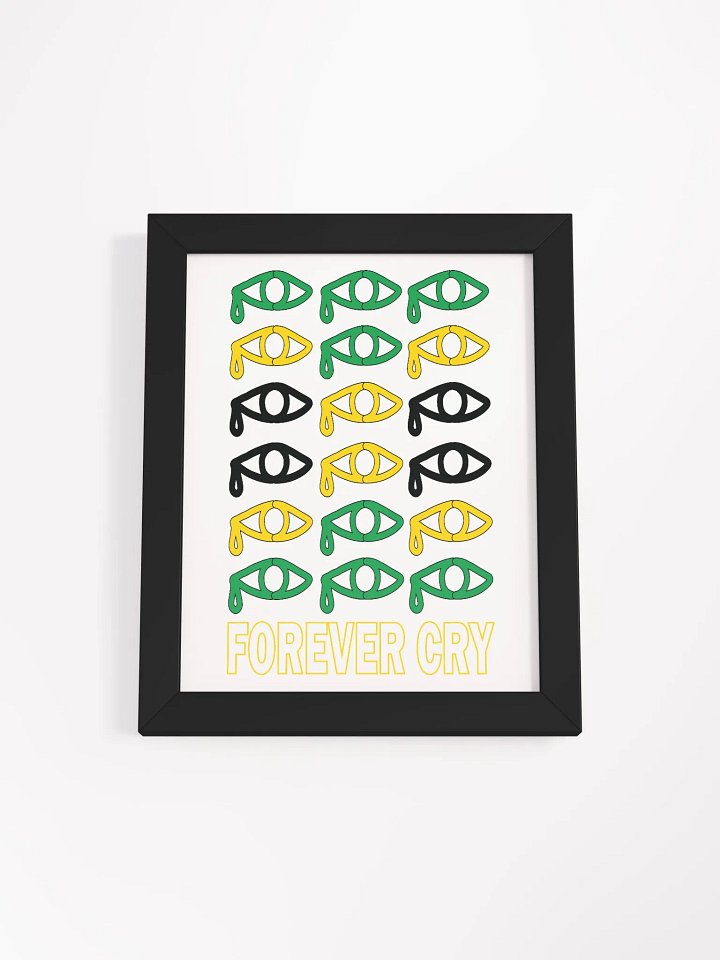 Jamaica - Forever Cry - Framed High-Quality Matte Poster product image (2)