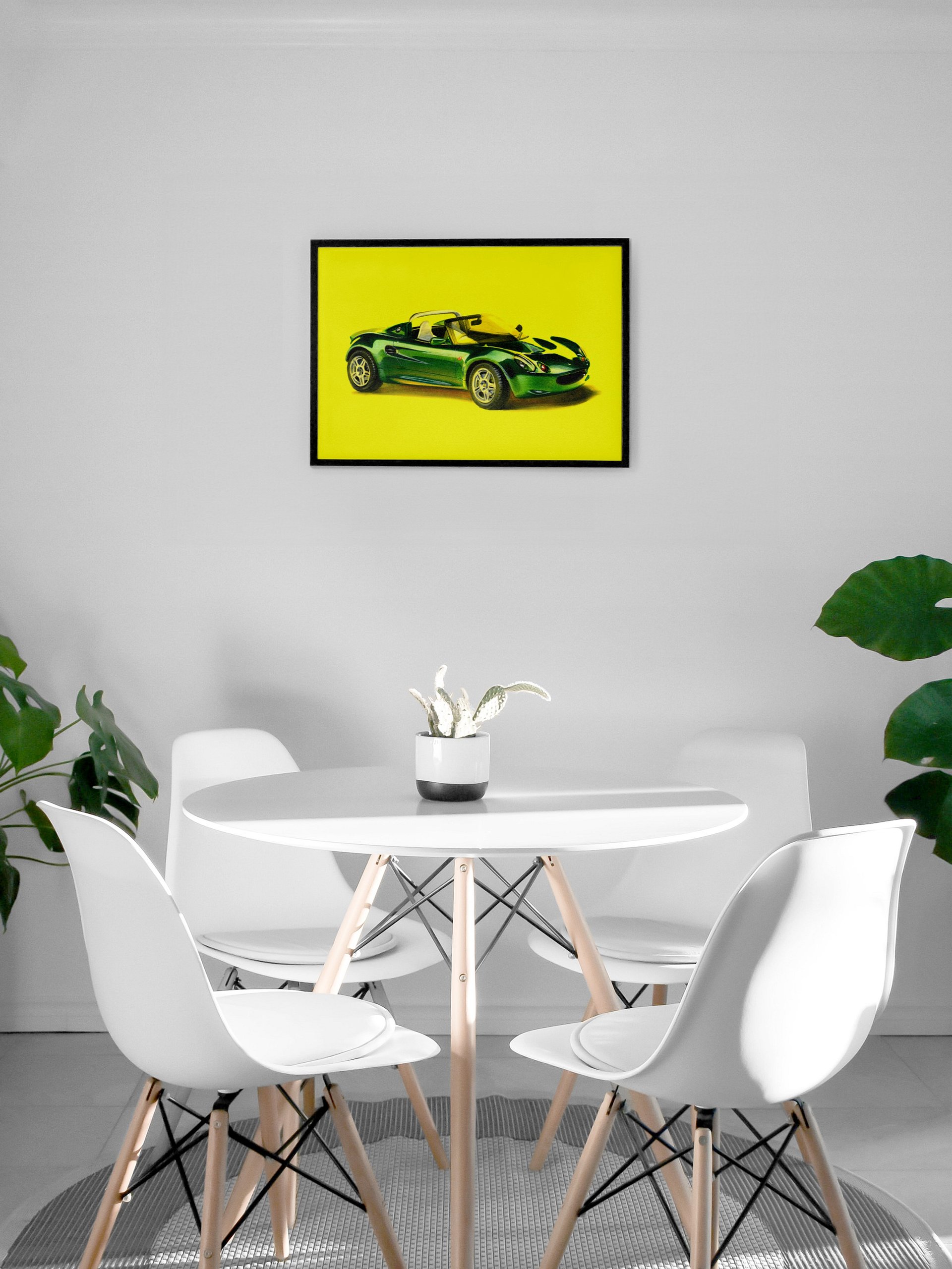 British Racing Green Lotus Elise - A3 Print product image (7)