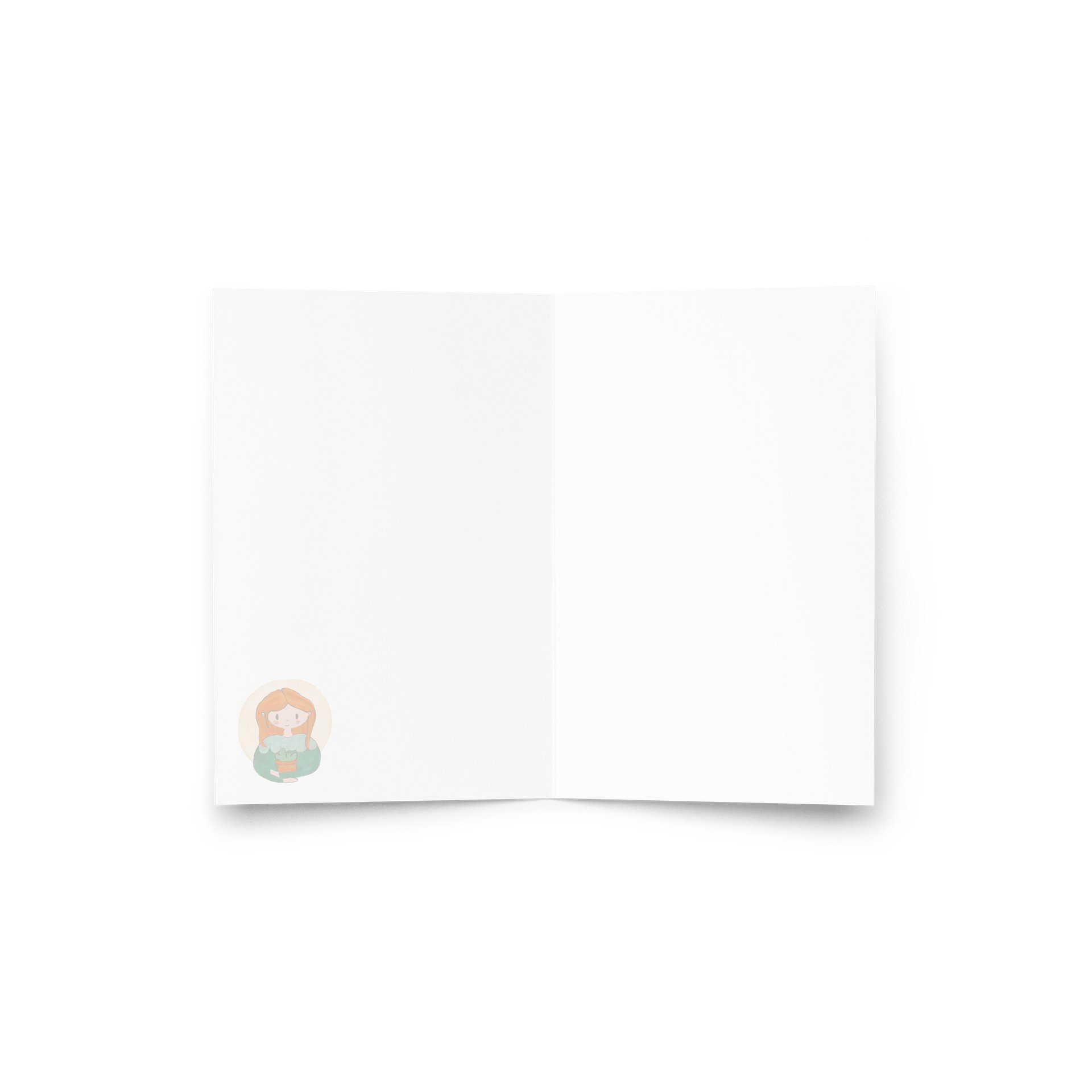 Sending Hugs Plant Hugging Lady Card product image (4)