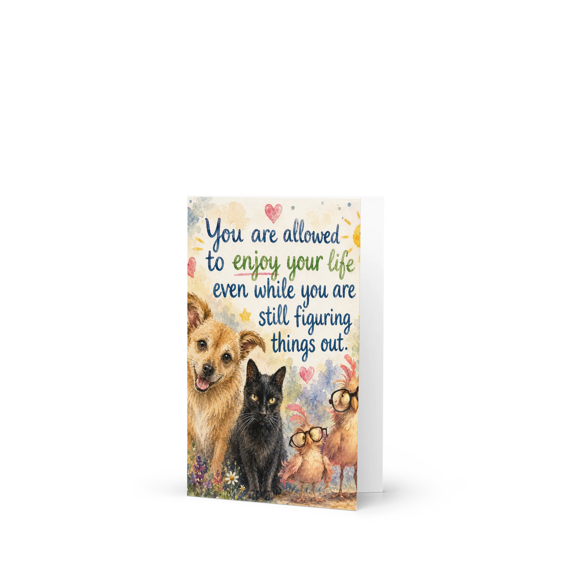 Enjoy Your Life Pet Card product image (1)