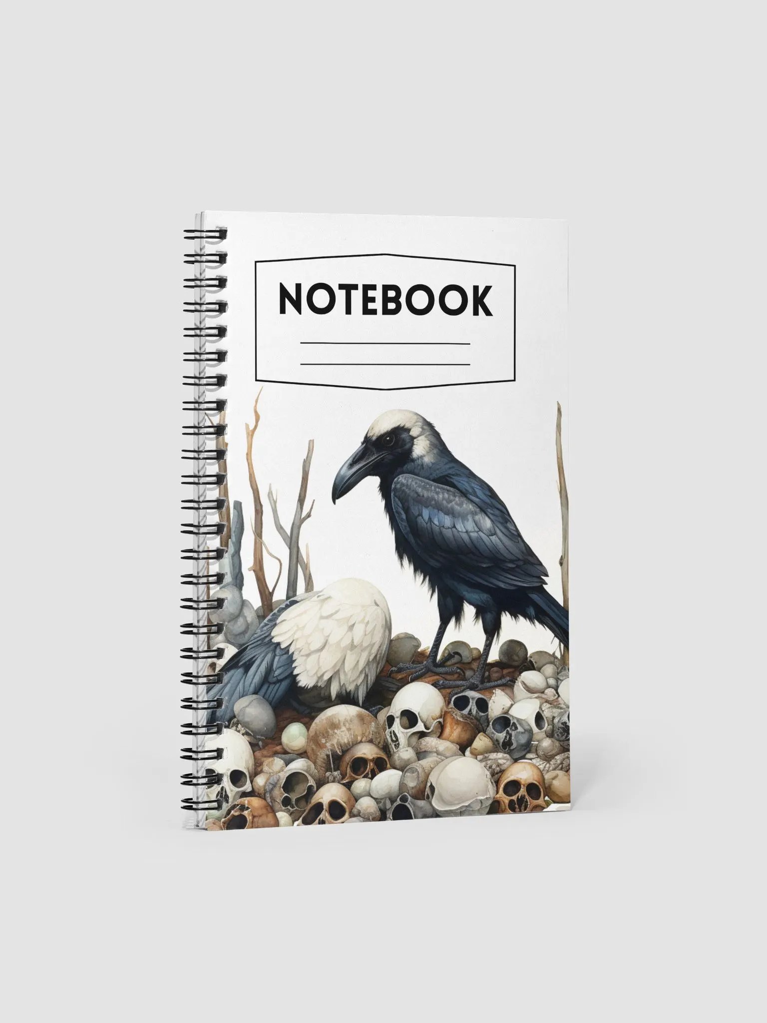 Dark Bird Domain Notebook product image (1)