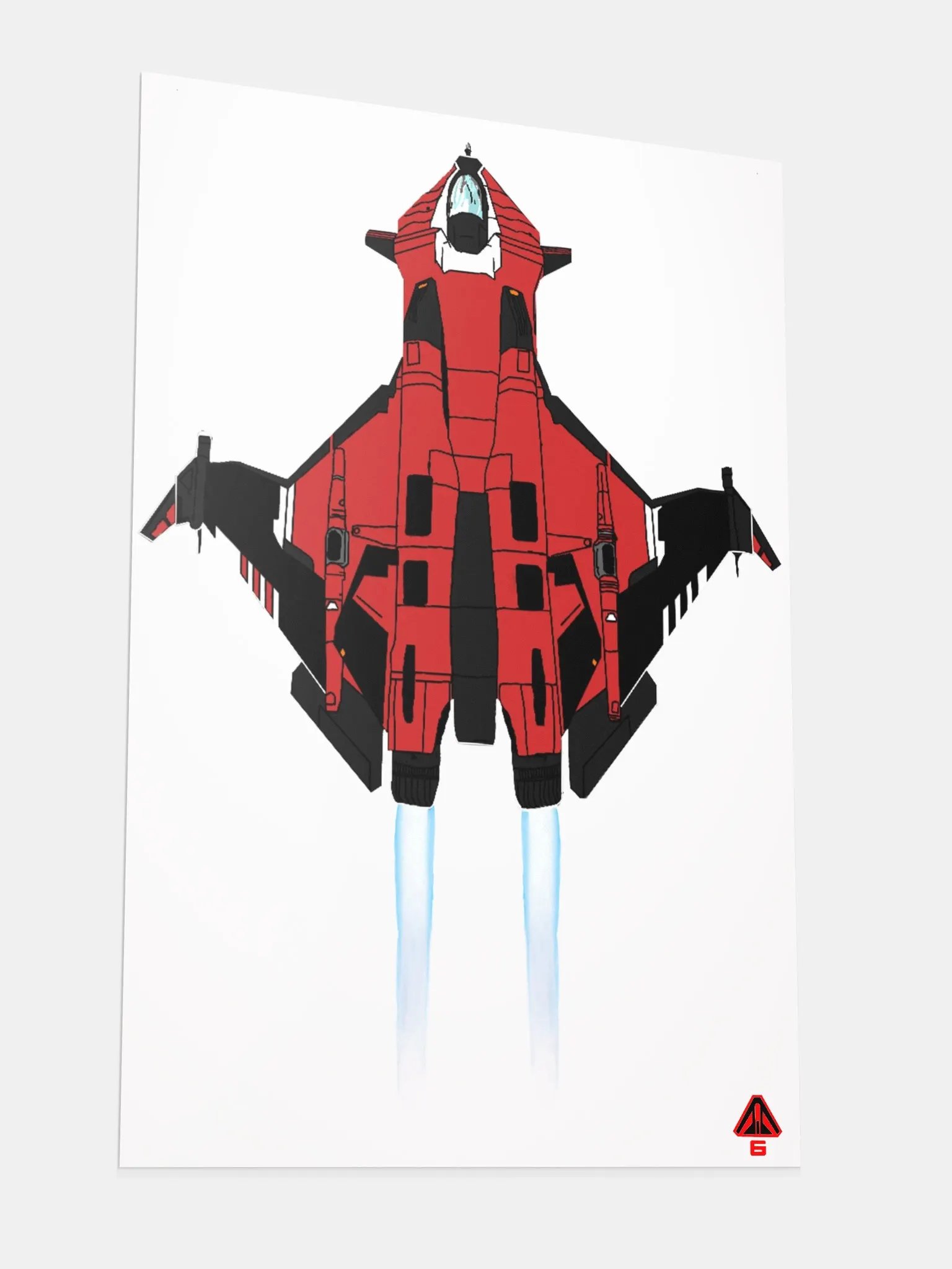 Custom Light Fighter Matte Poster product image (6)