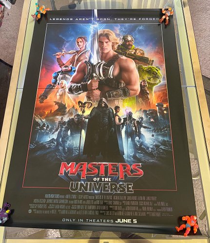 Got an original double sided theater poster! And at a great price. Now to spend 3-4x the cost of the poster to get a lighted ...