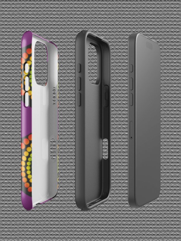 Vivid Spirals IPhone Case product image (46)