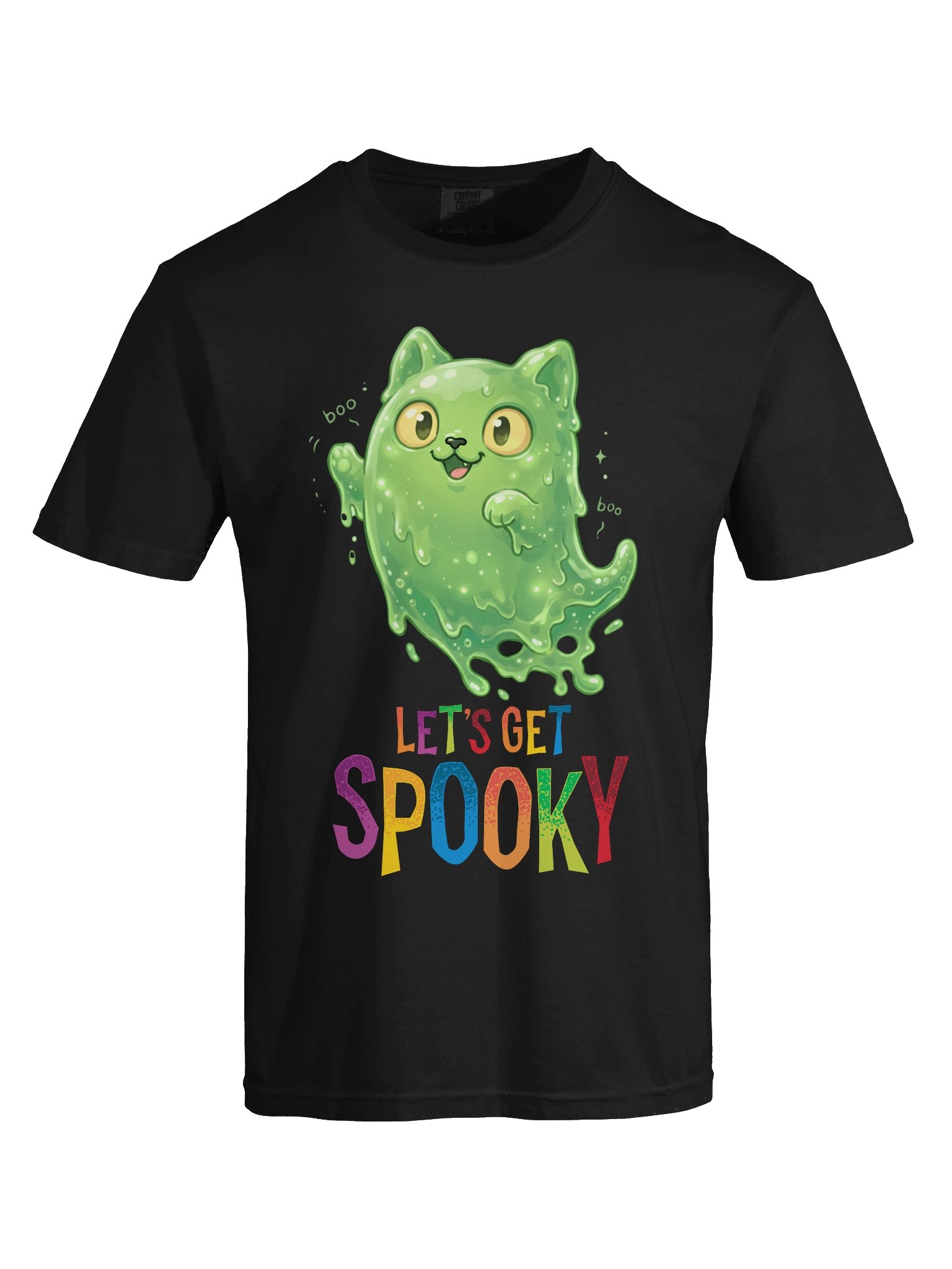 Let’s Get Spooky Ghost Slime Tee product image (9)
