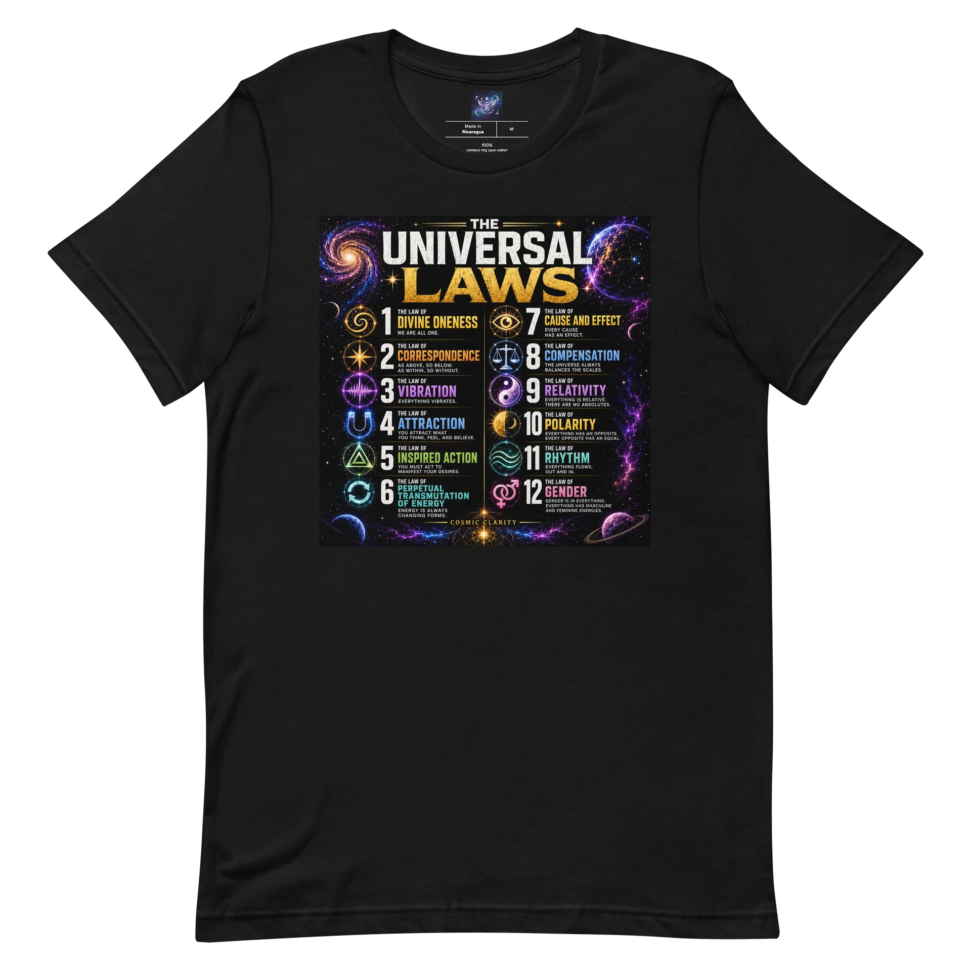 Universal Laws Unisex T-shirt product image (6)