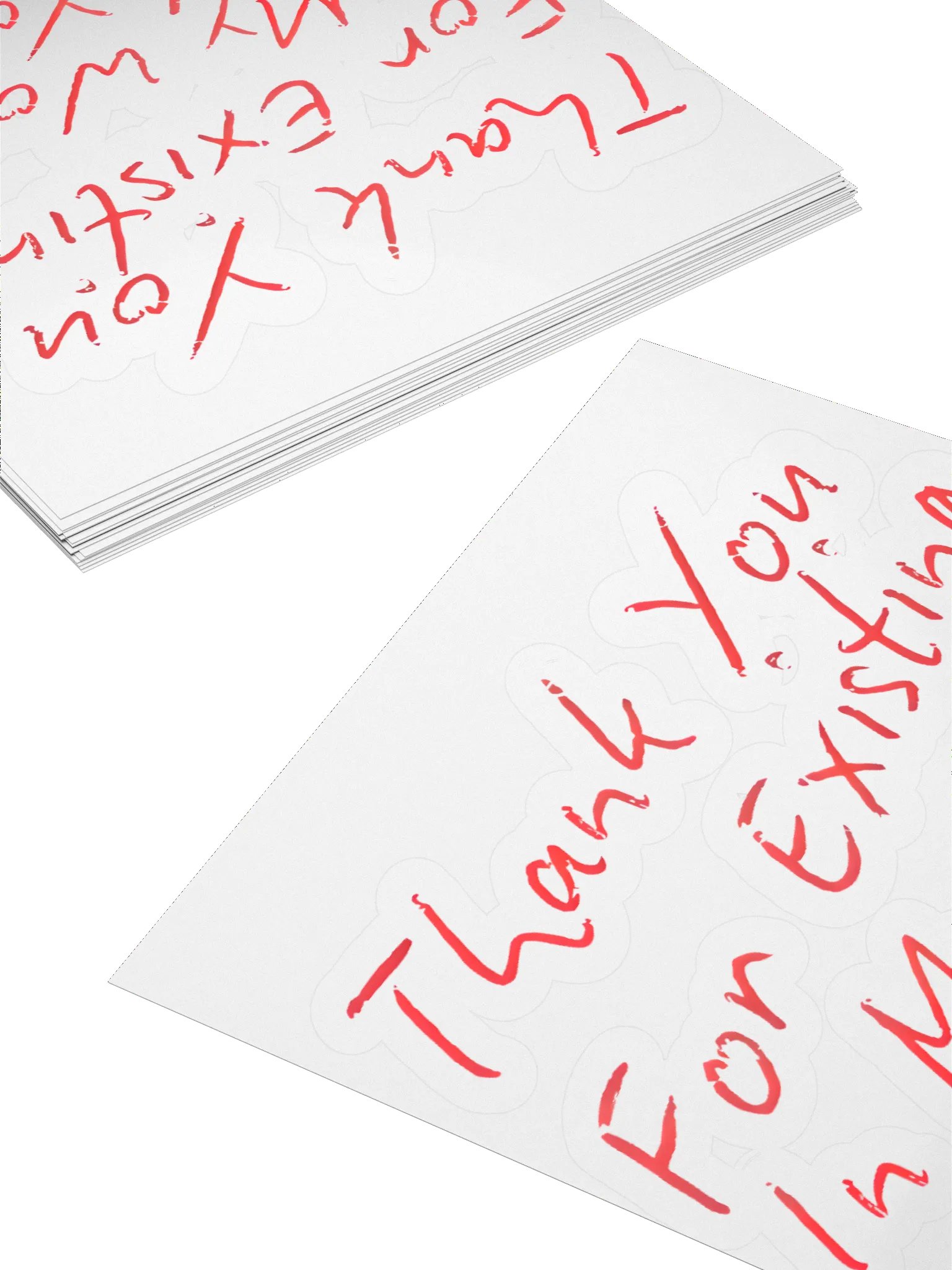 Thank you for existing - Sticker product image (10)