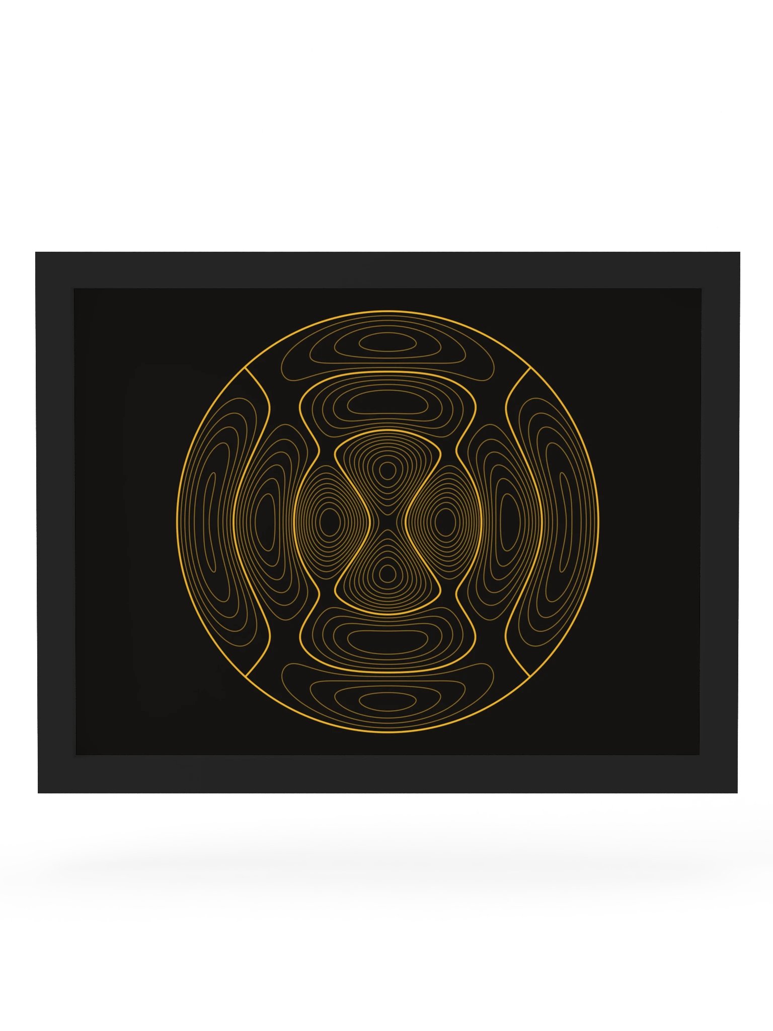Heart · Lines Framed Poster product image (58)