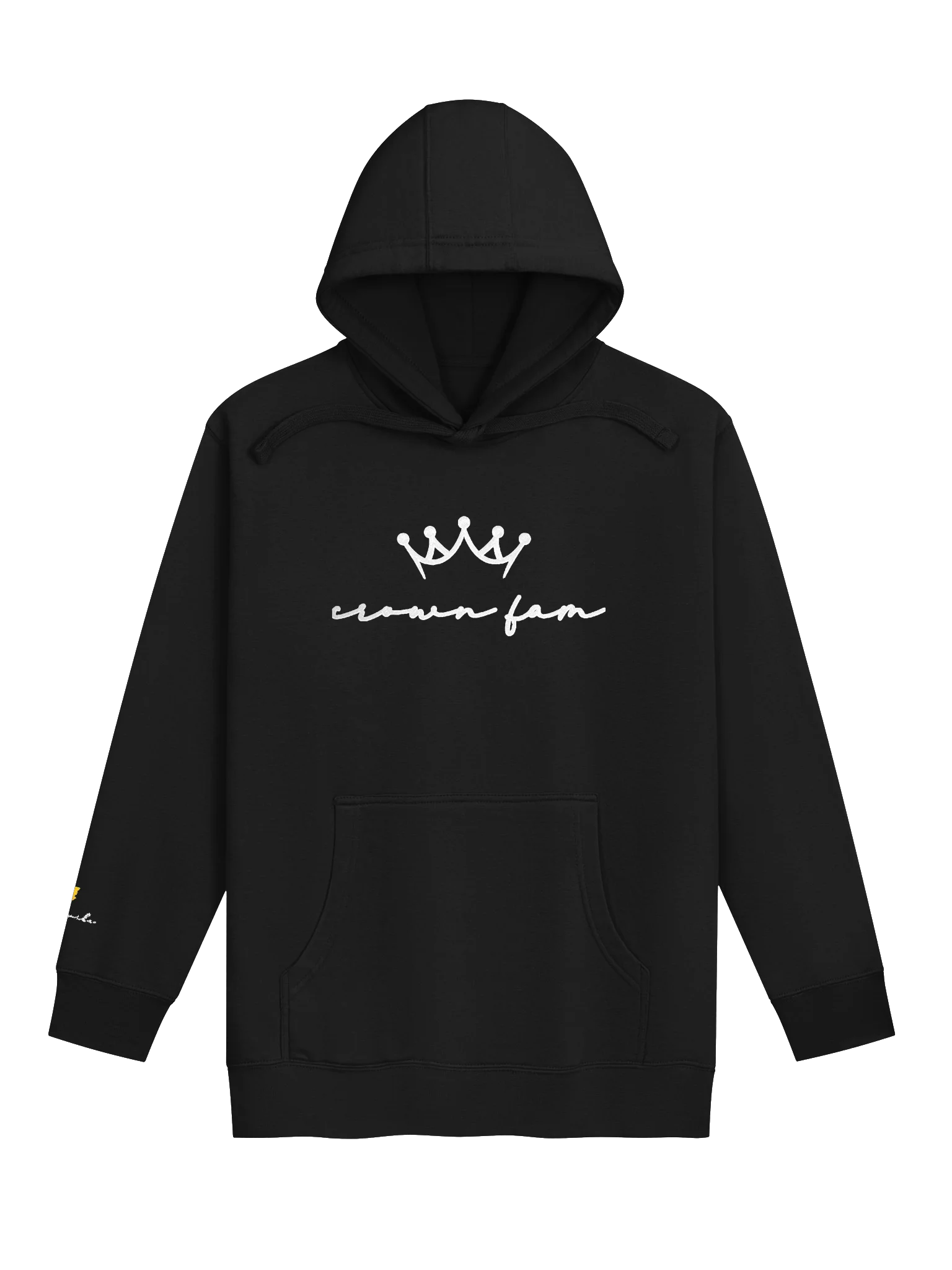 Original Crown Fam Unisex Hoodie (White Logo) product image (1)