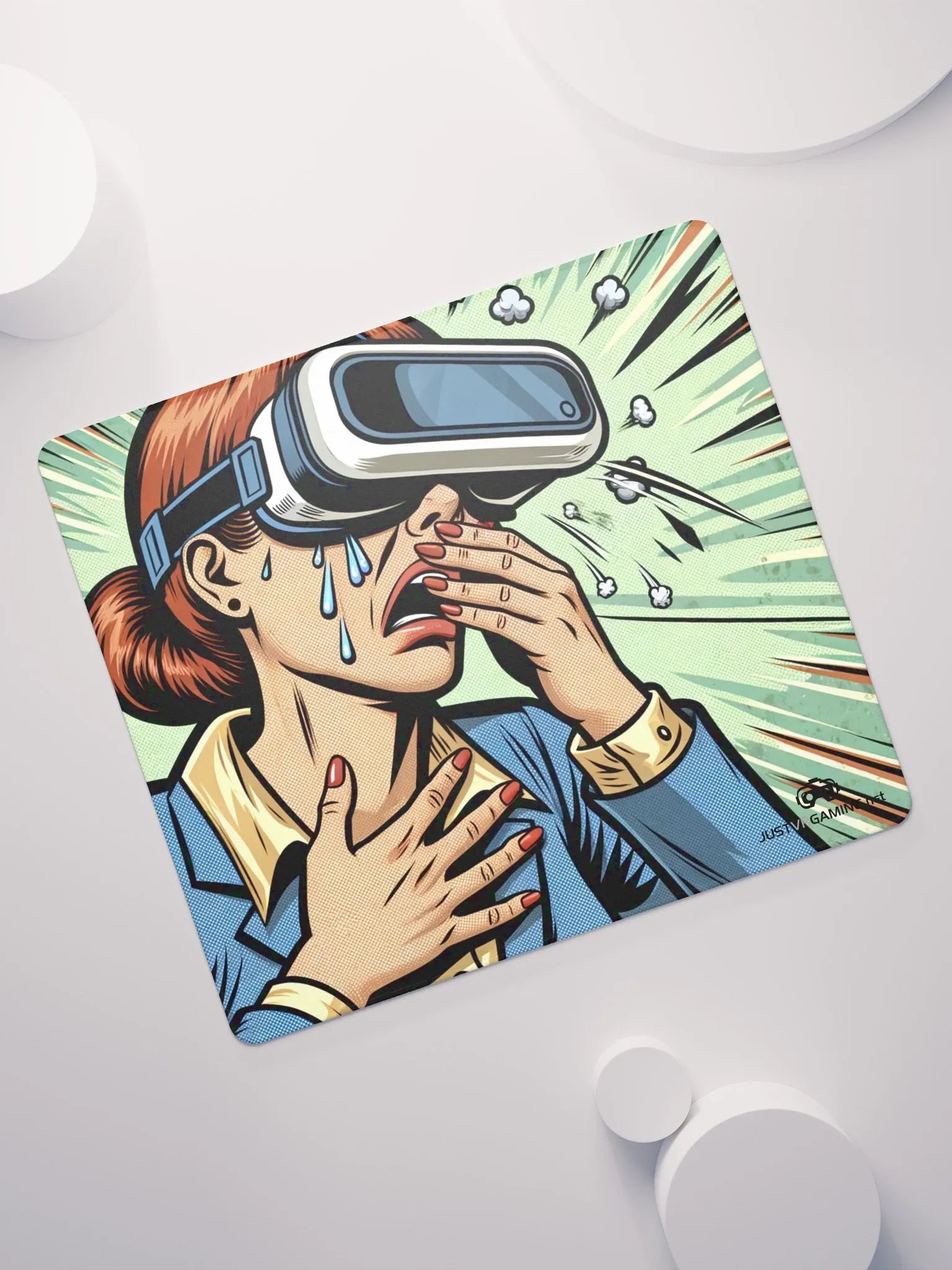 Embrace the VR Nausea #2 - Gaming Mouse Mat! product image (7)
