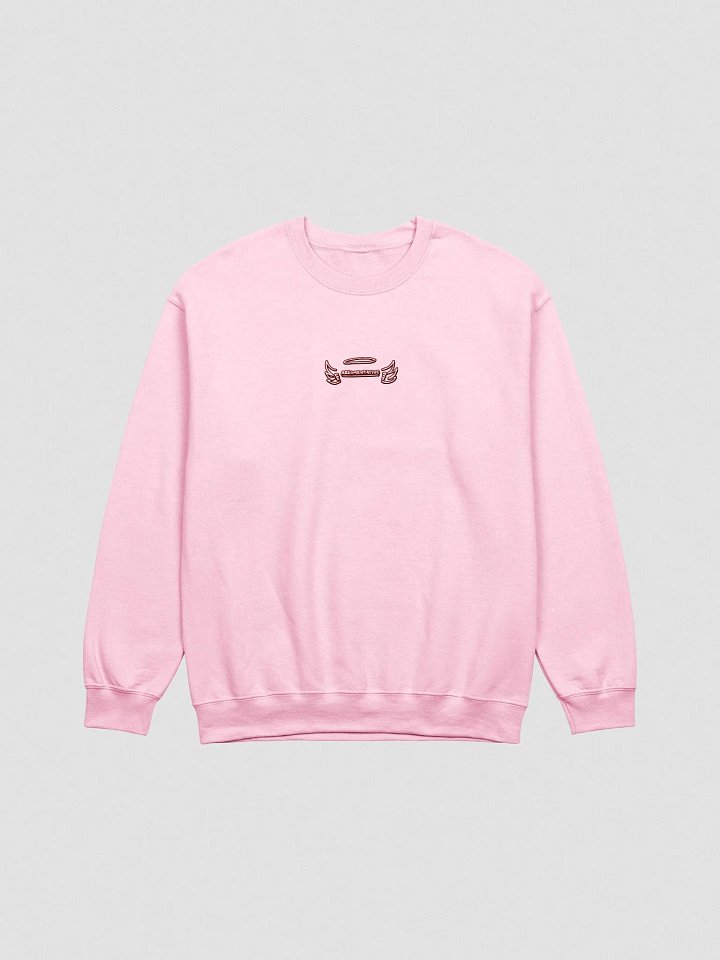 ANGELIC (maroon bubble design 2) embroidered crewneck product image (2)